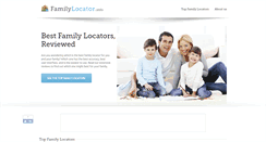 Desktop Screenshot of familylocator.info